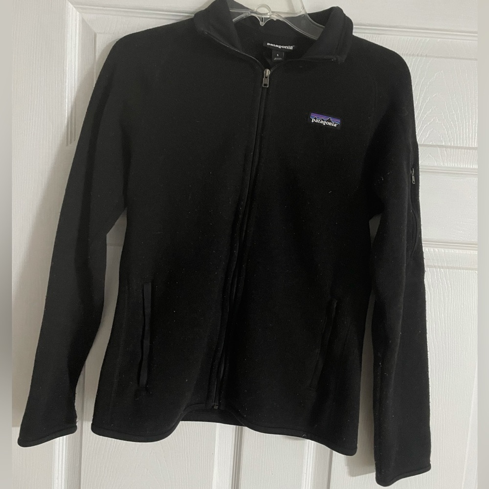 Women’s Better Sweater Patagonia Jacket, Black Full-Zip